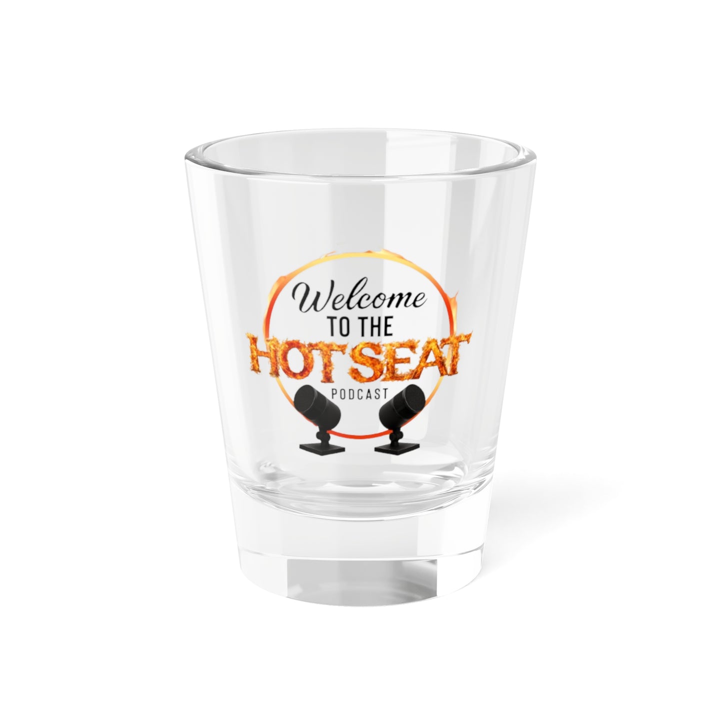 Take a shot...you're in the Hot Seat now. 🔥🥃 #HotSeatMerch
